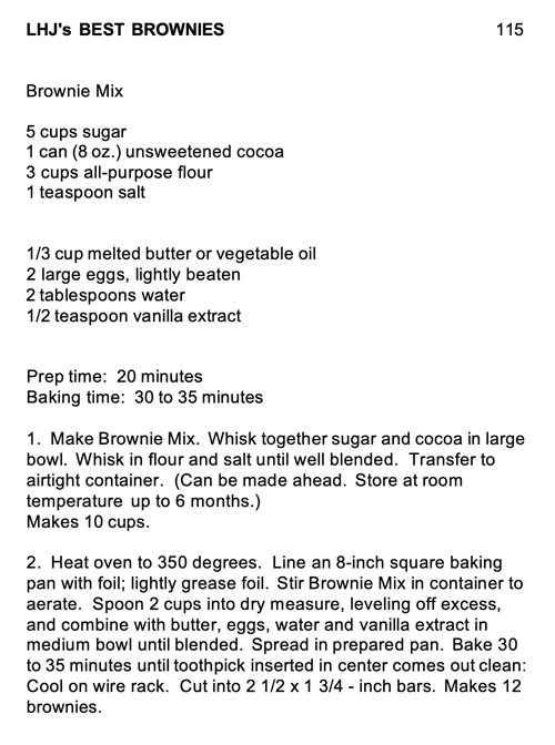 brownies